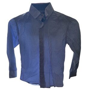 Isaac Mizrahi polka dot shirt